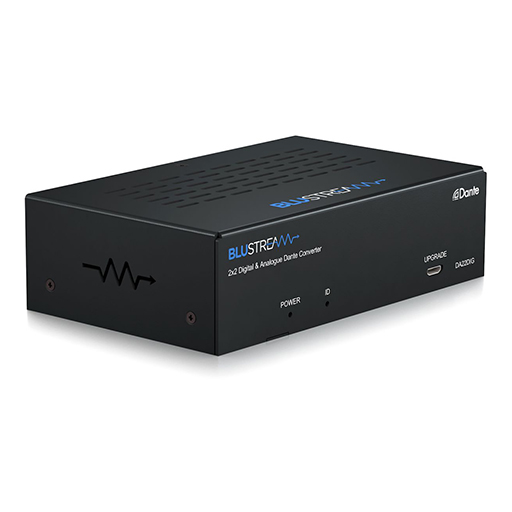 Blustream DA22DIG 2x2 Dante® Digital Audio Converter
